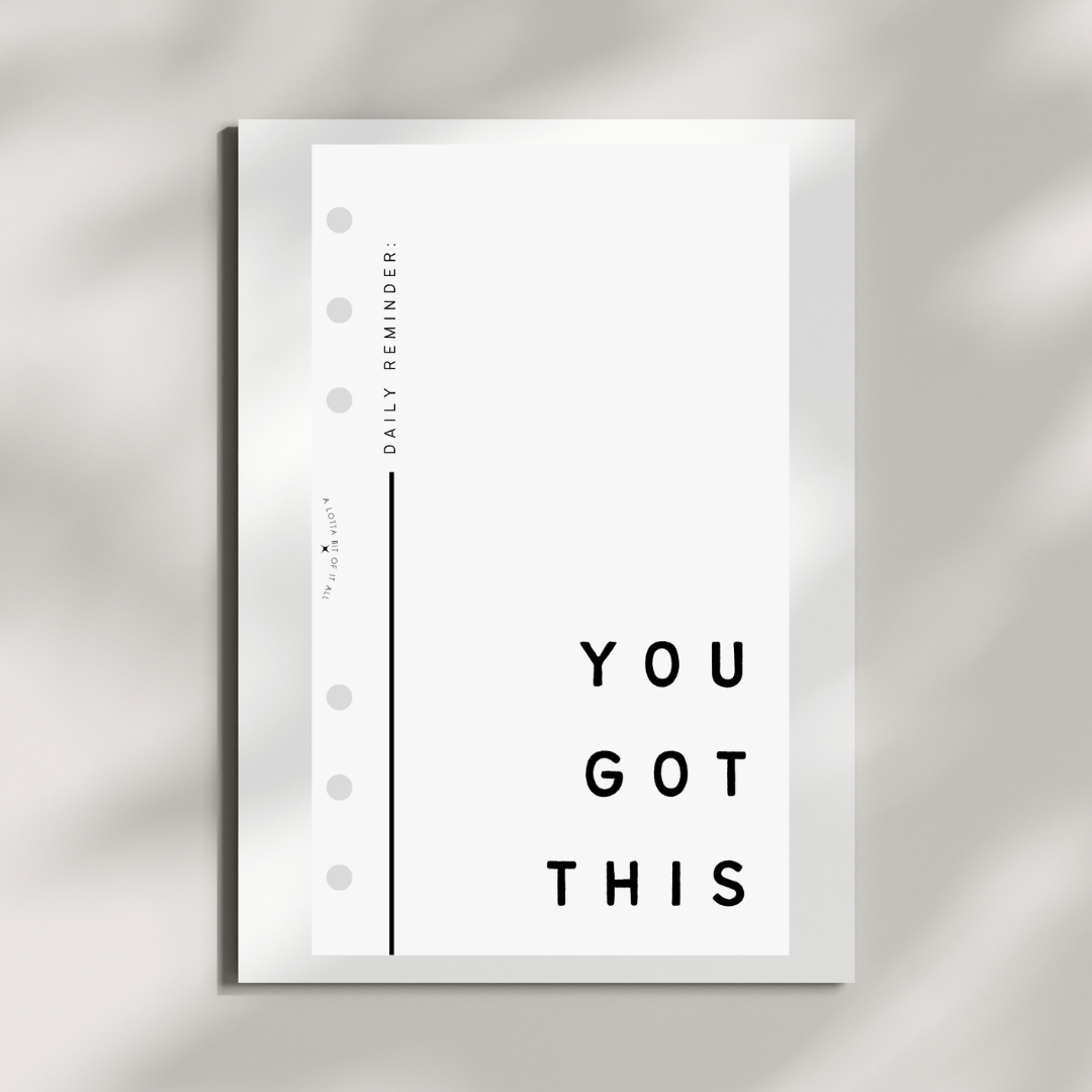 Dashboard | Vellum | Daily Reminder