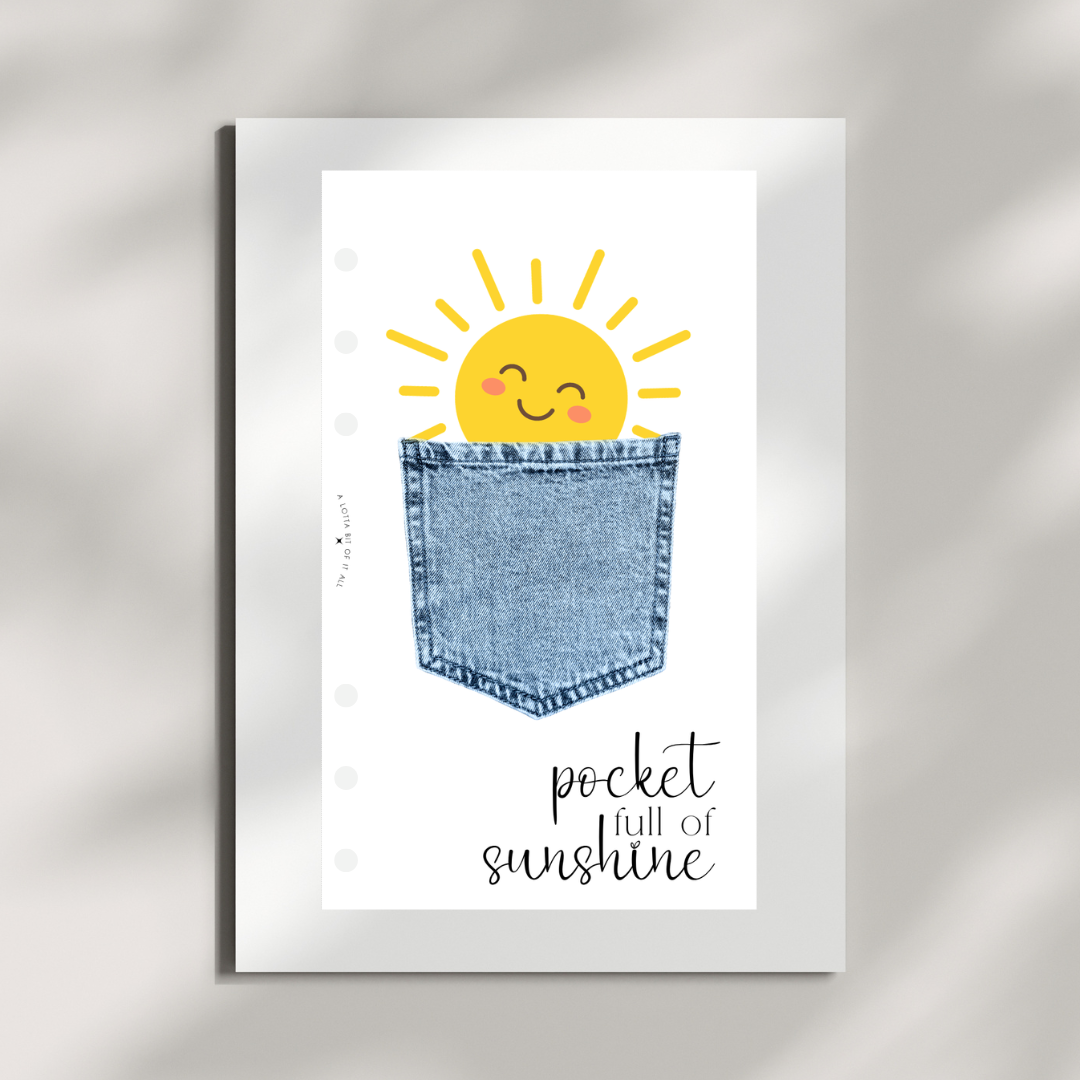 Dashboard | Pocket Full of Sunshine