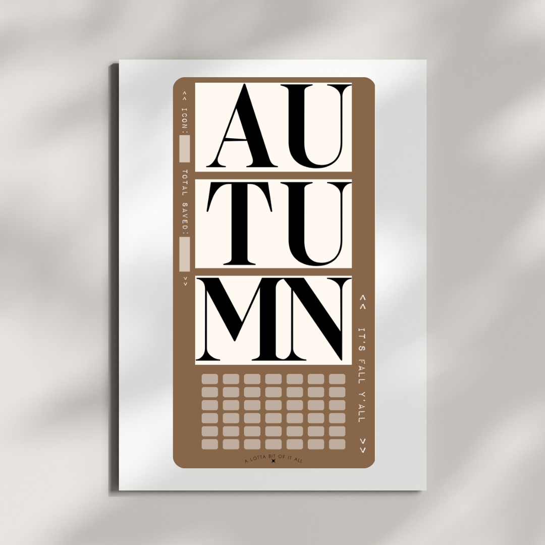 Challenge | Fall | Autumn Film Strip