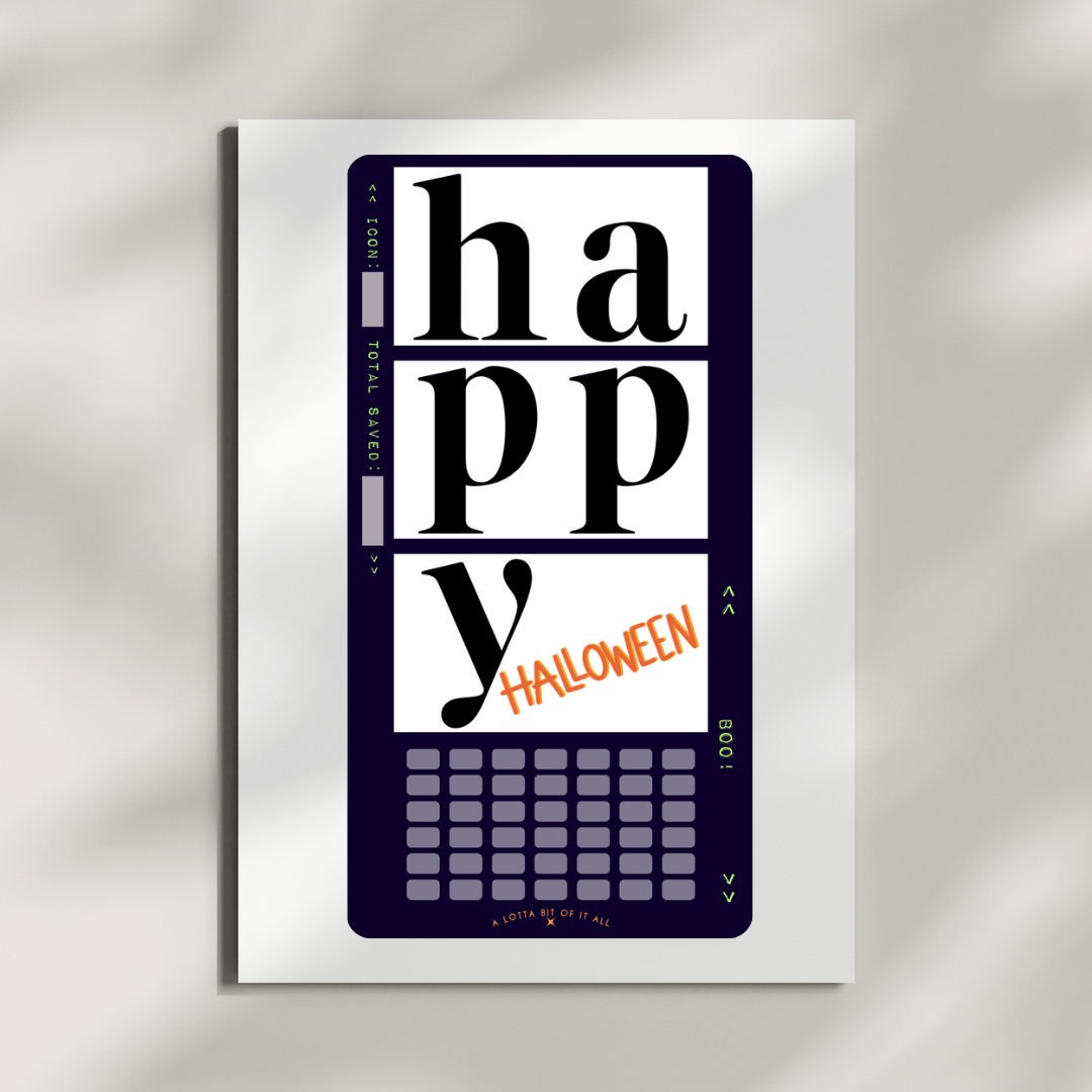 Challenge | Halloween | Purple Halloween Strip