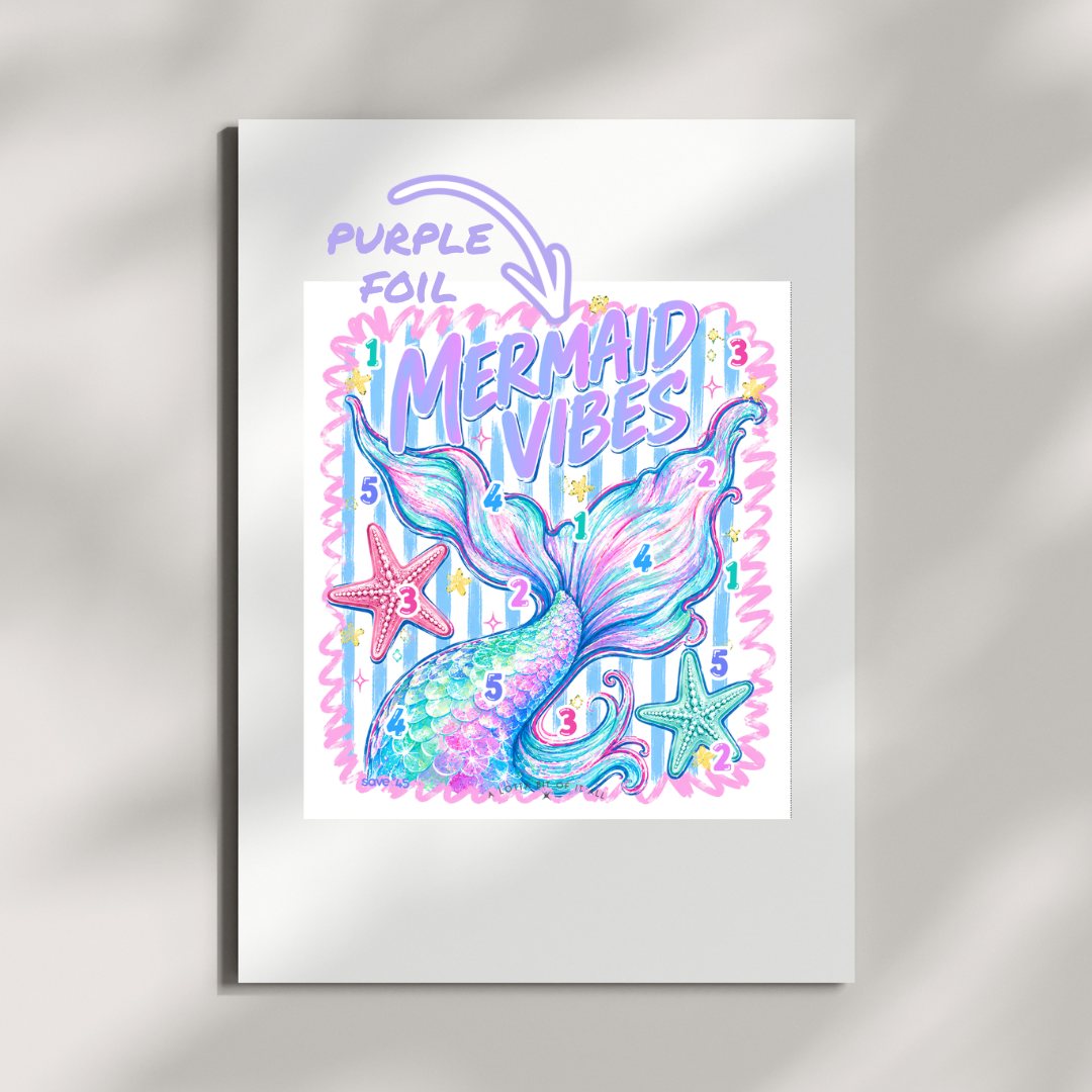 Challenge | Foil | Mermaid Vibes