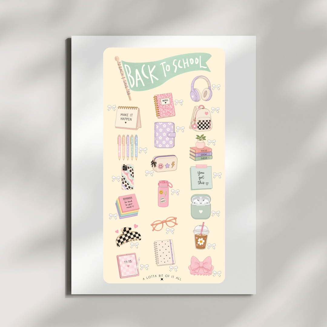 Challenge | Back to School | Pennant