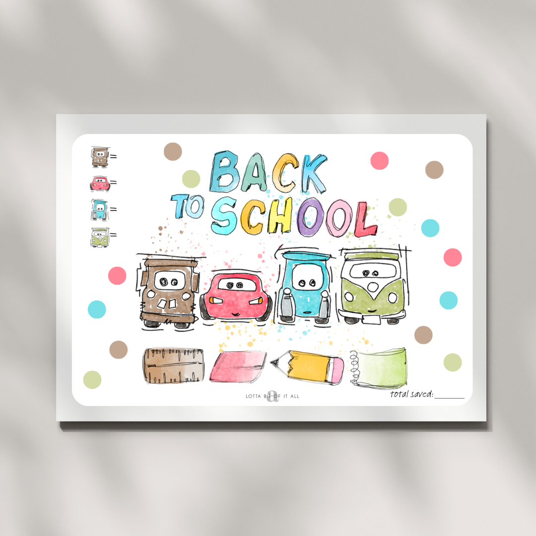 Challenge | Back to School Cars