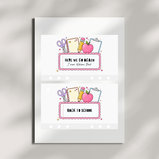 Envelopes | Back to School | Pink Supplies