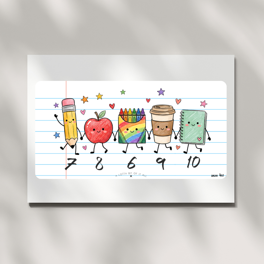 Challenge | Back to School | Scribbles II