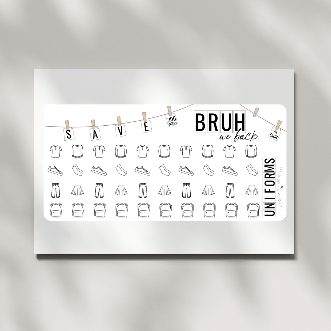 Challenge | Back to School | Bruh