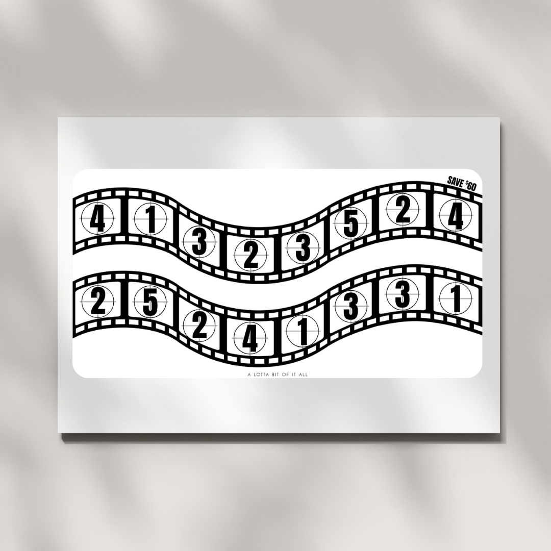 Challenge | Film Strip | B & W