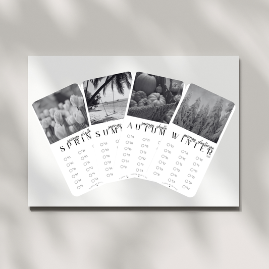 Challenge | Black & White Collection | Seasons