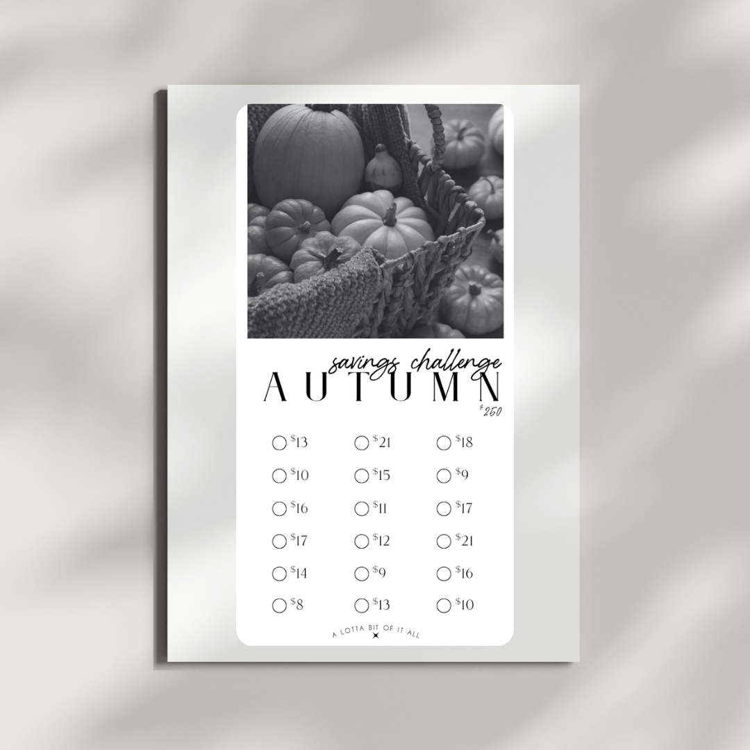 Challenge | Black & White Collection | Seasons