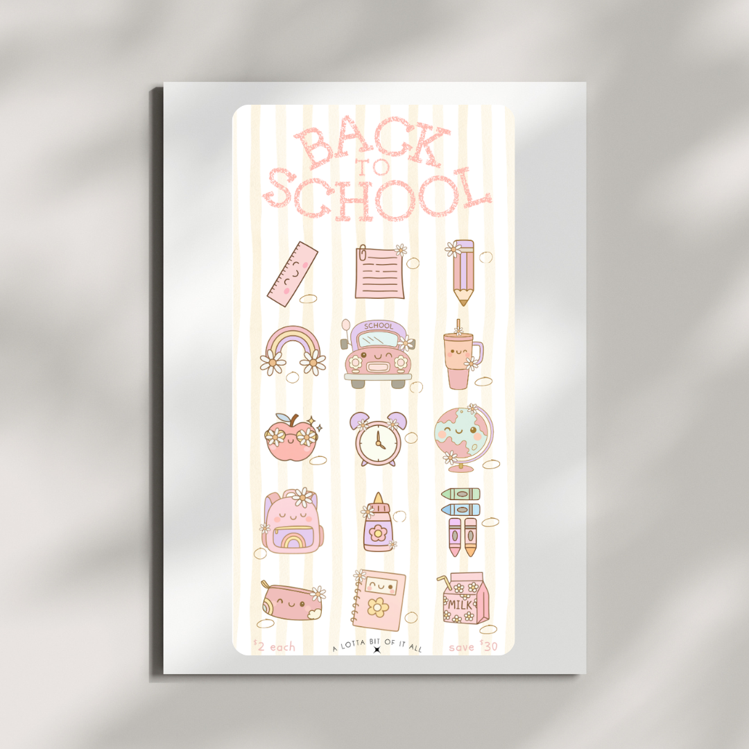 Challenge | Back to School | Retro