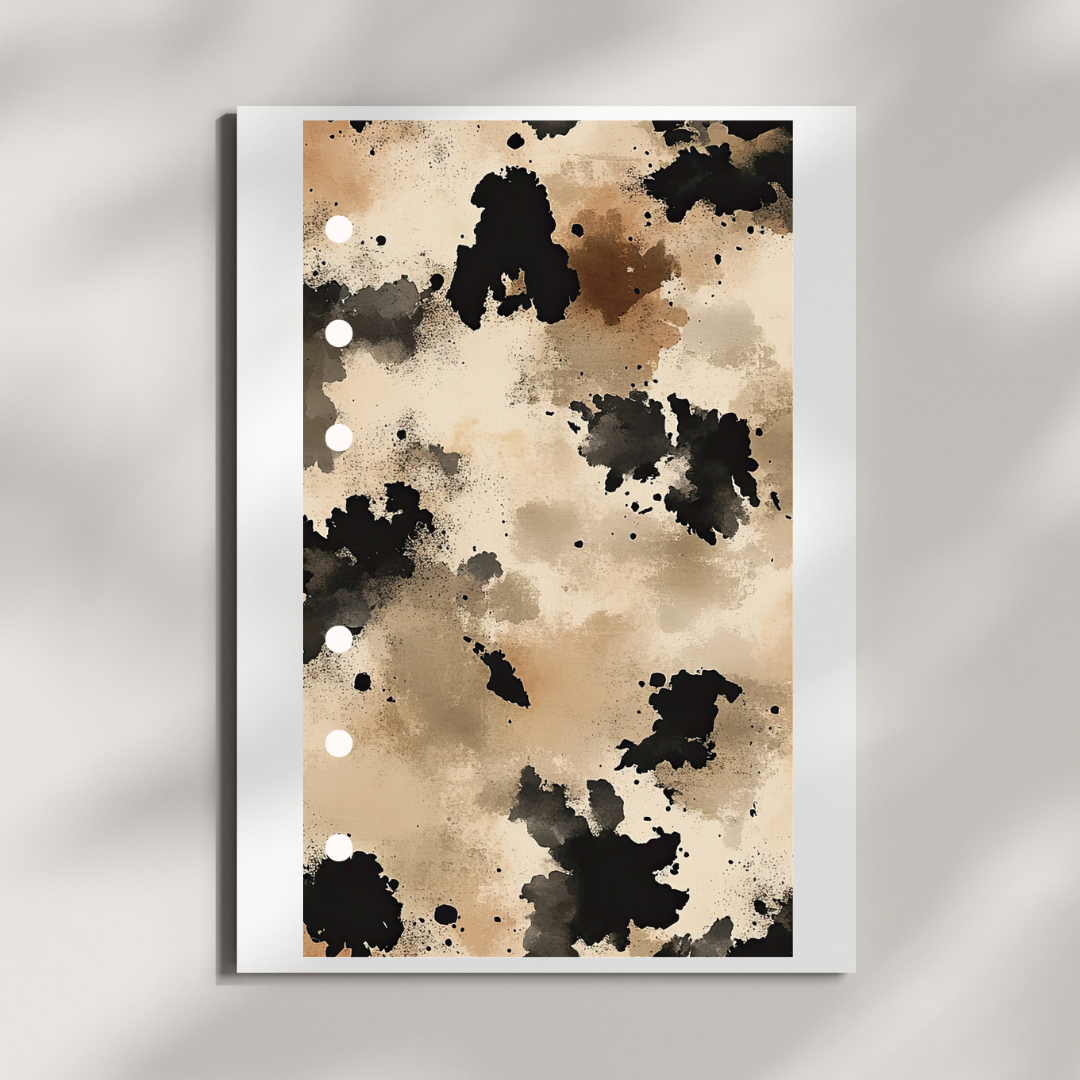 Dashboard | Animal Print | Beige Tortoise Watercolor