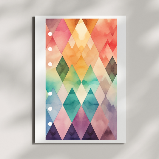 Dashboard | Retro | Argyle Watercolor I