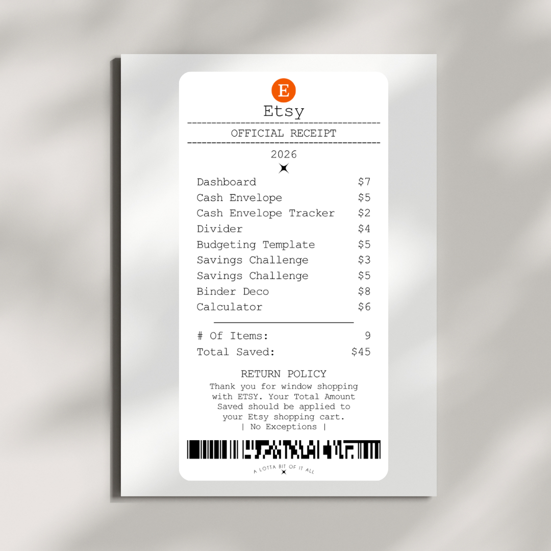 Challenge | Receipts
