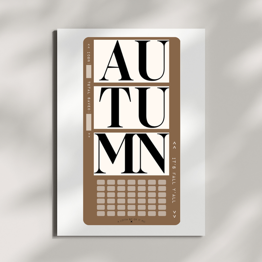 Challenge | Fall | Autumn Film Strip