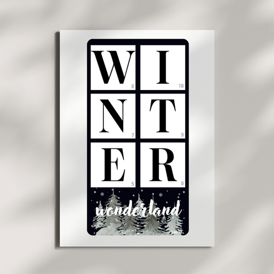 Challenge | Winter | Winter Wonderland Film Strip
