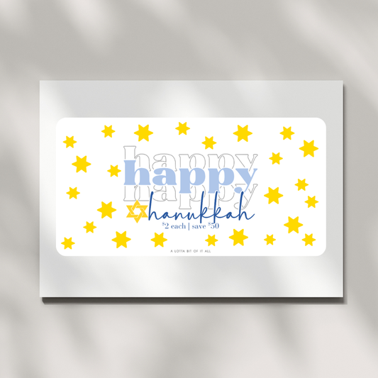 Challenge | Happy Hanukkah