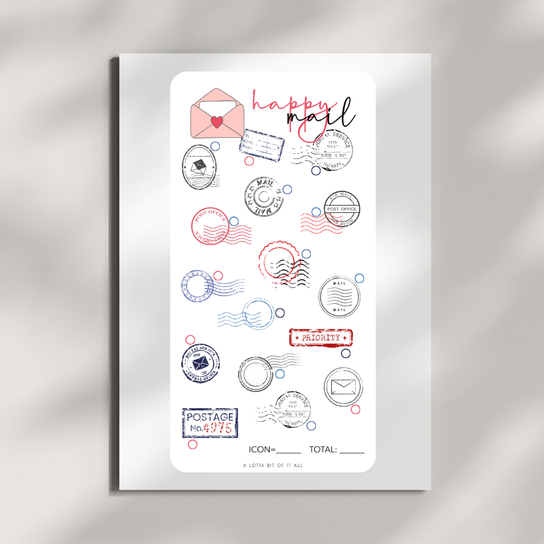 Challenge | Happy Mail Ink Stamp
