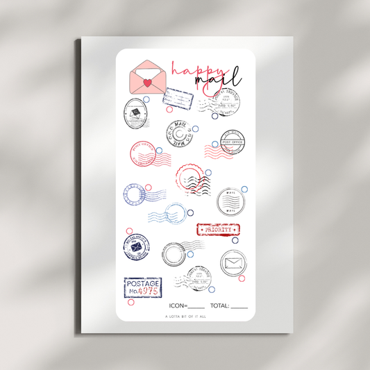 Challenge | Happy Mail Ink Stamp