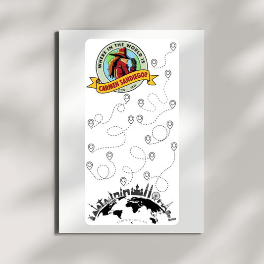 Challenge | Travel | TV | Carmen San Diego Map Pins