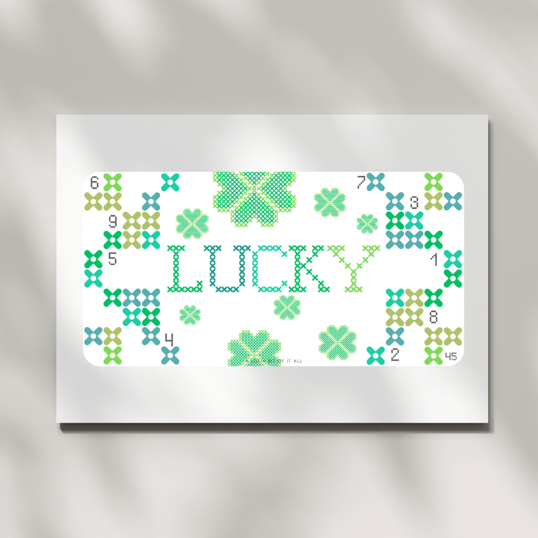 Challenge | Cross Stitch | Lucky