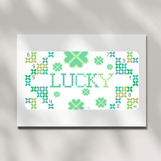 Challenge | Cross Stitch | Lucky
