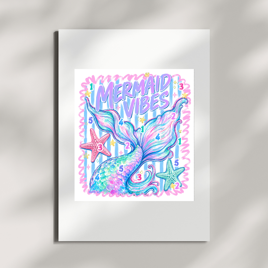 Challenge | Foil | Mermaid Vibes