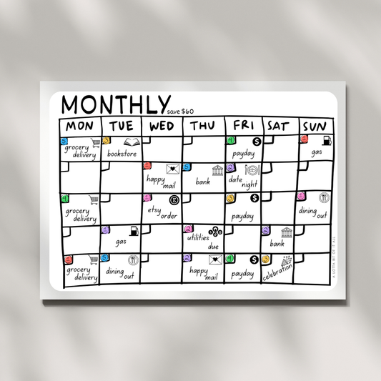 Challenge | Monthly Calendar