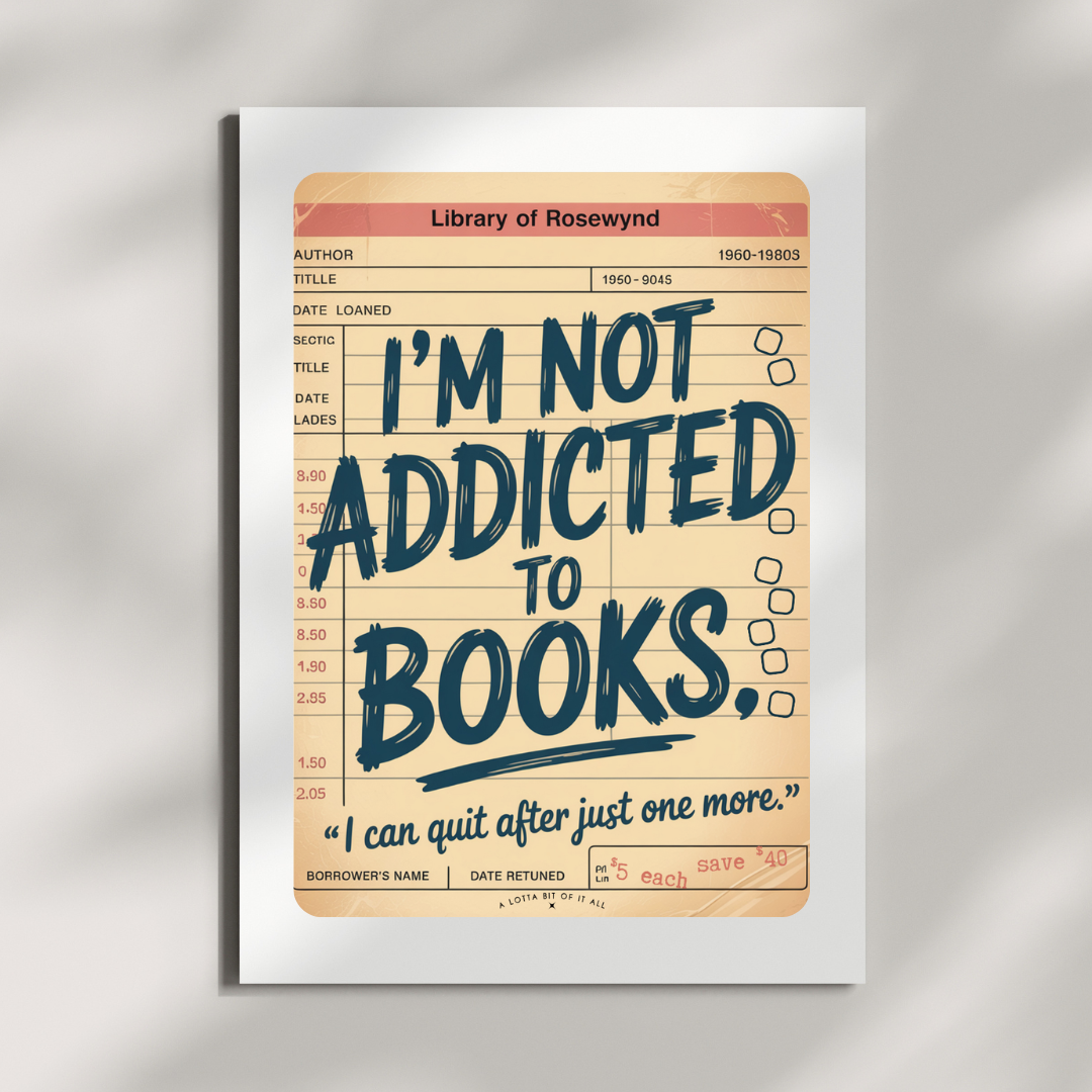 Challenge | Books | Not Addicted