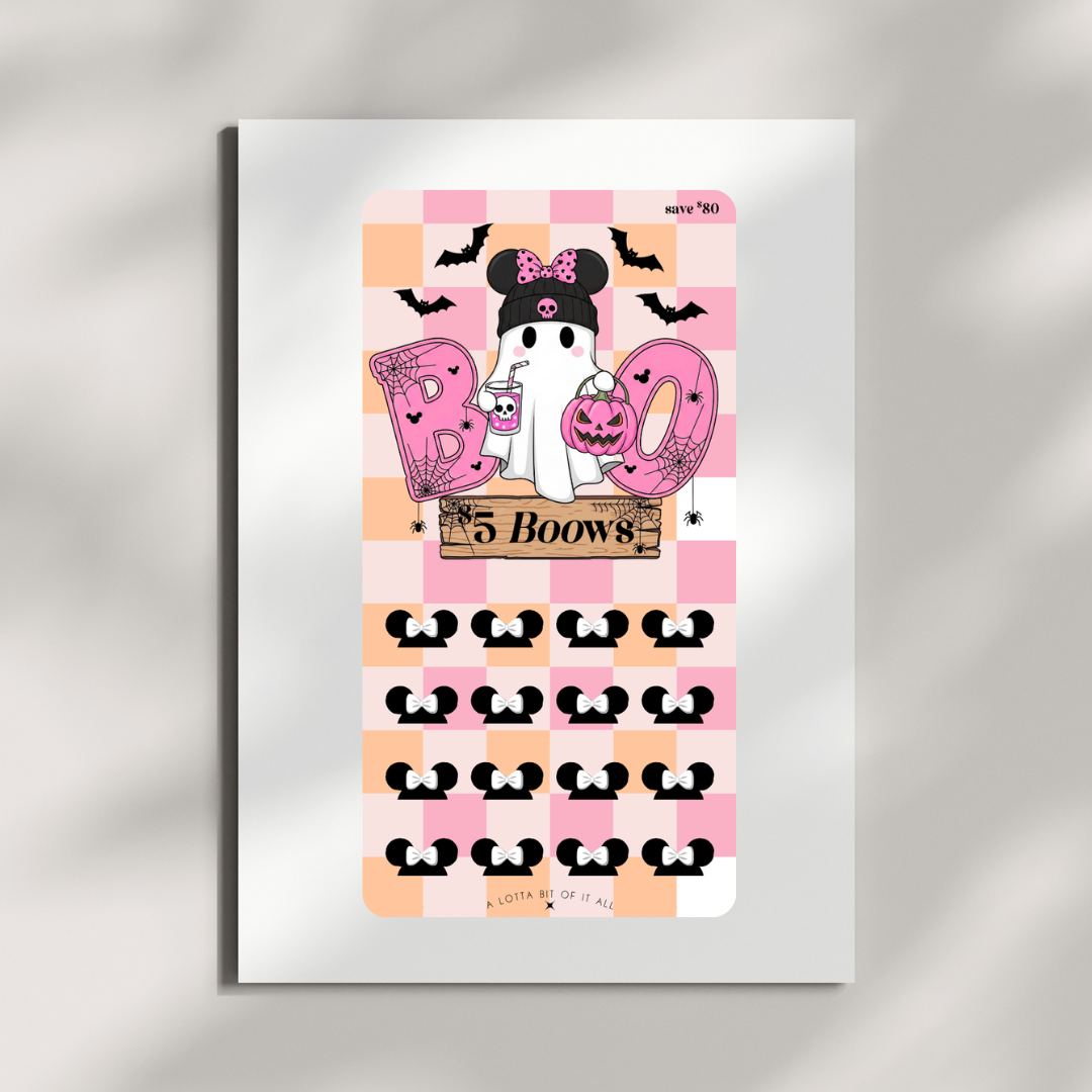 Challenge | Pinktober | Here for the Boows