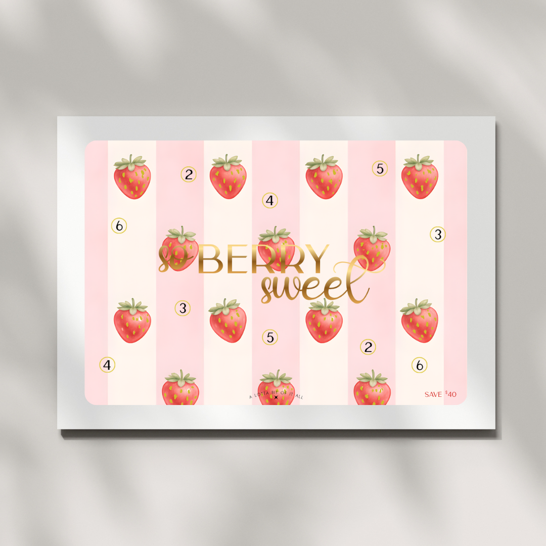 Challenge | Foil | So Berry Sweet
