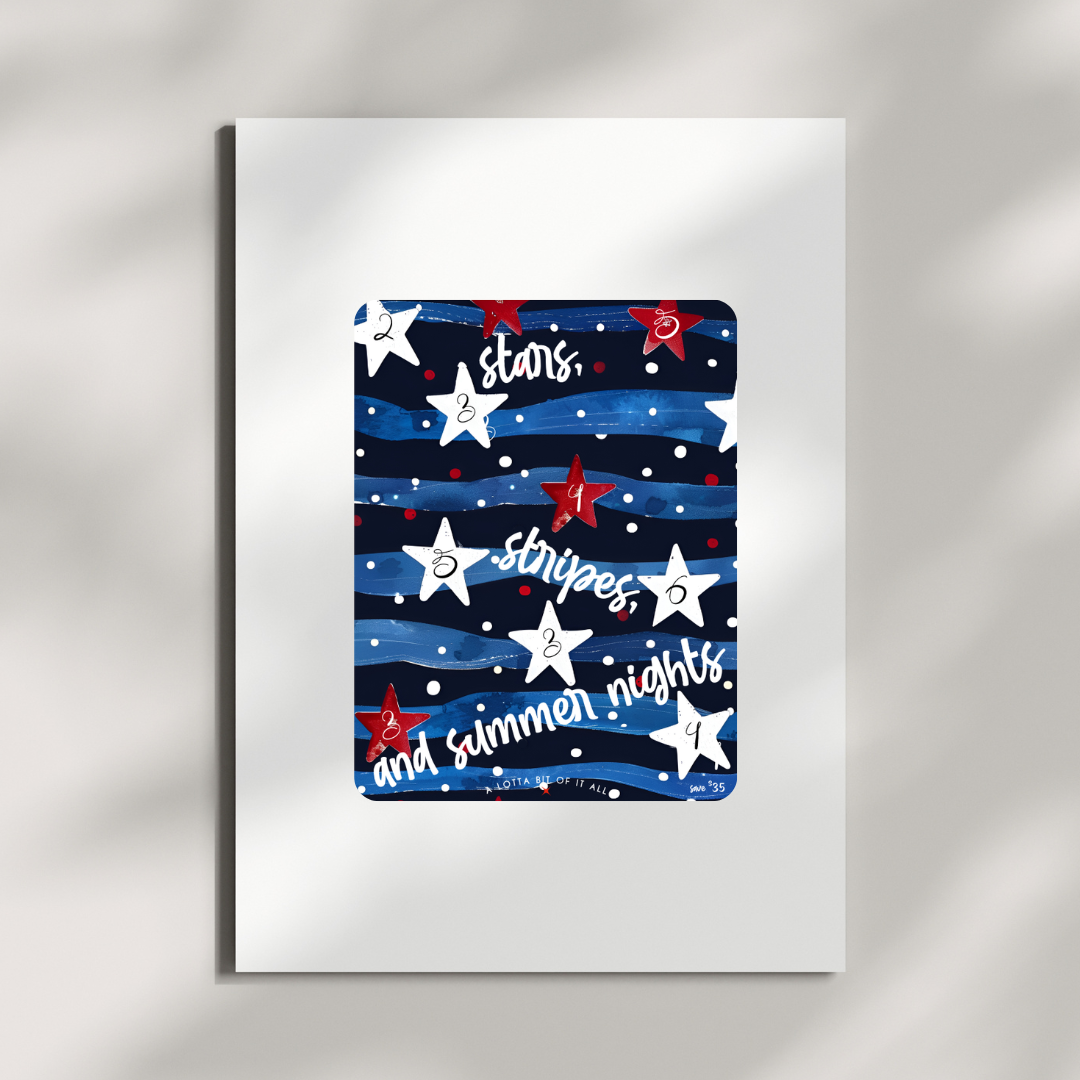 Little Bit Challenge | Holiday | 4th of July