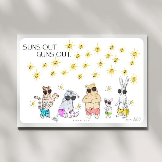 Challenge | Suns Out Guns Out