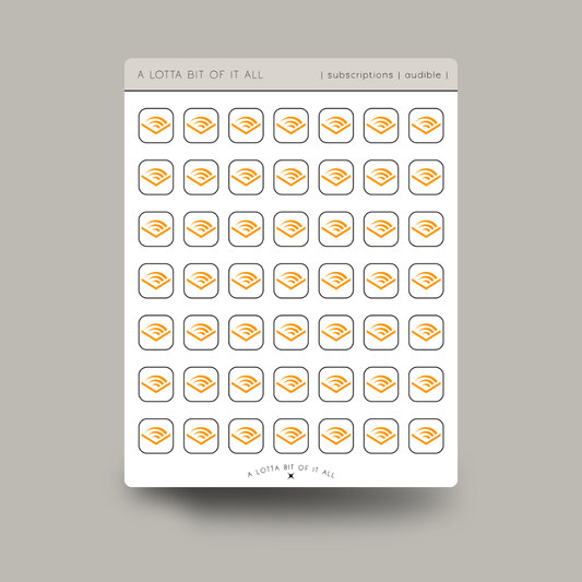 Stickers | Audible