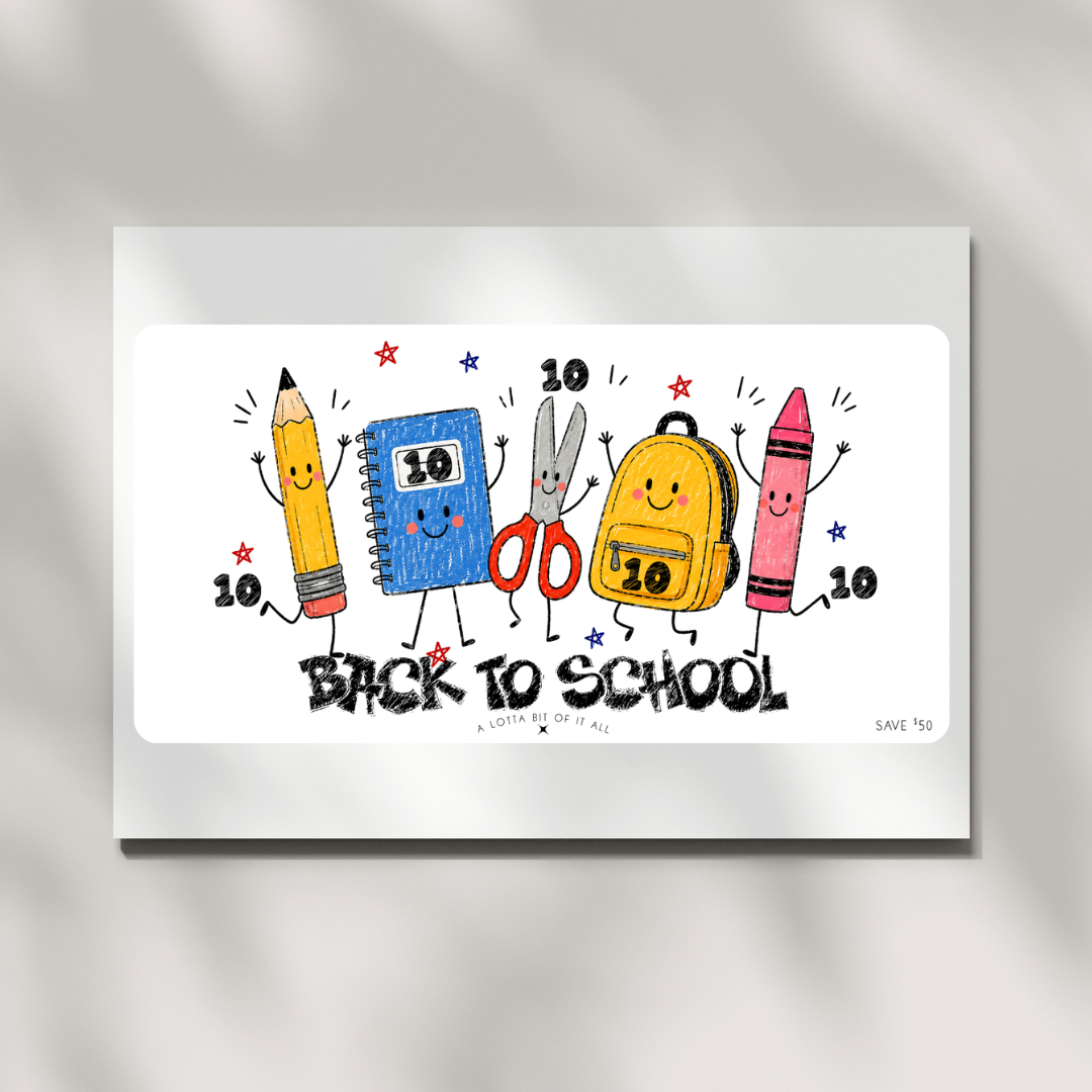 Challenge | Back to School | Scribbles
