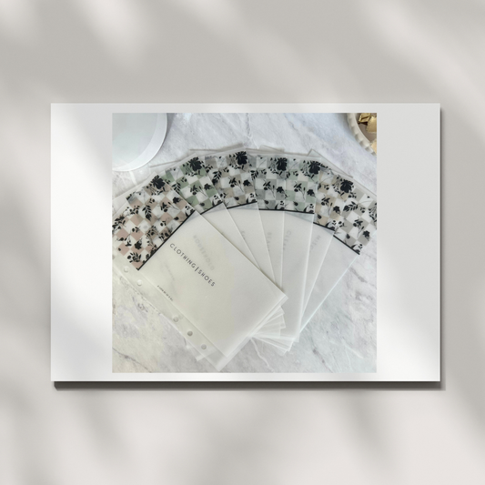 Custom Envelopes | Checkered Floral