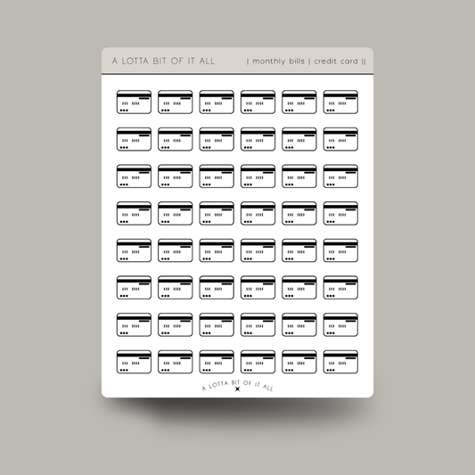 Stickers | Credit Card
