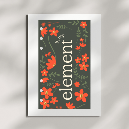 Dashboard | Gold Foil | In My Element