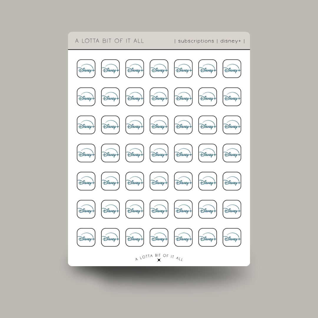 Stickers | DIsney+