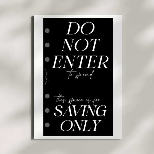 Dashboard | Do Not Enter