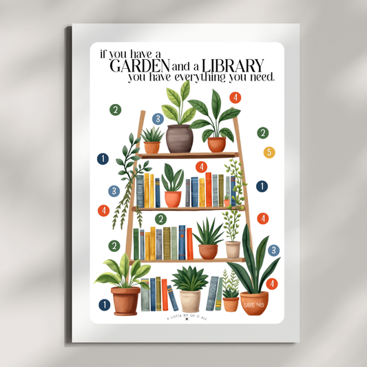 Challenge | Books | Garden + Library