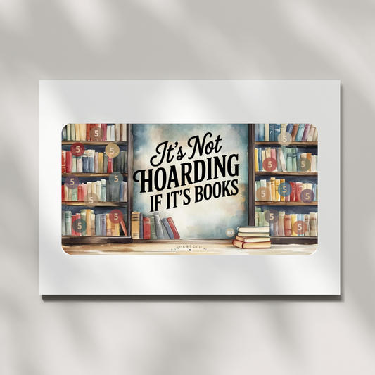 Challenge | Books | It's Not Hoarding