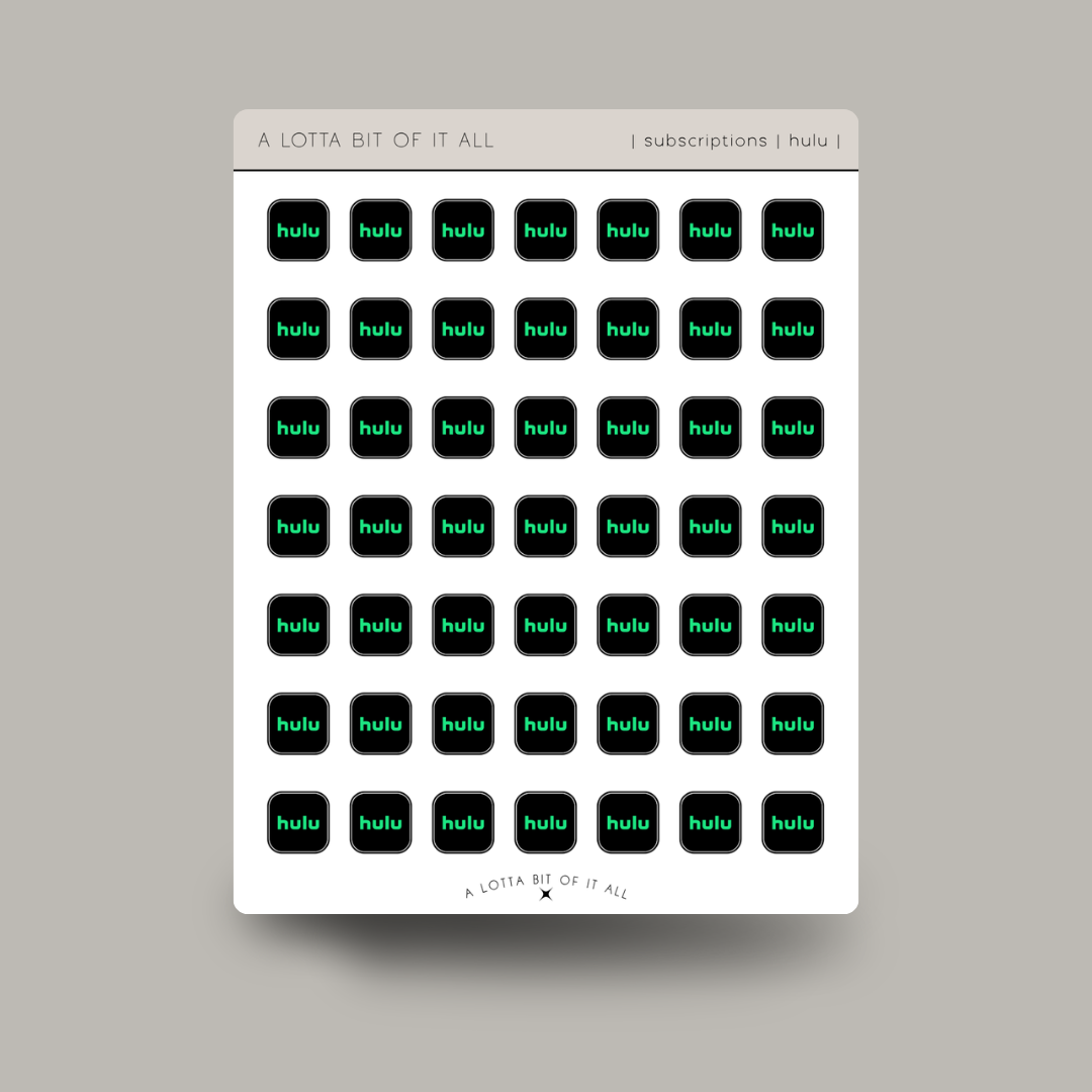 Stickers | Hulu