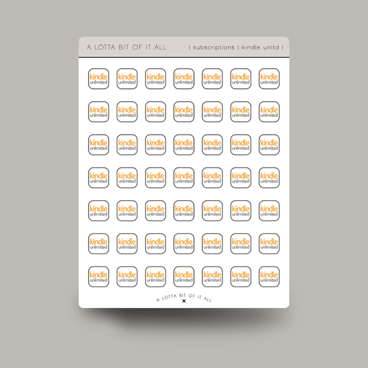 Stickers | Kindle Unlimited