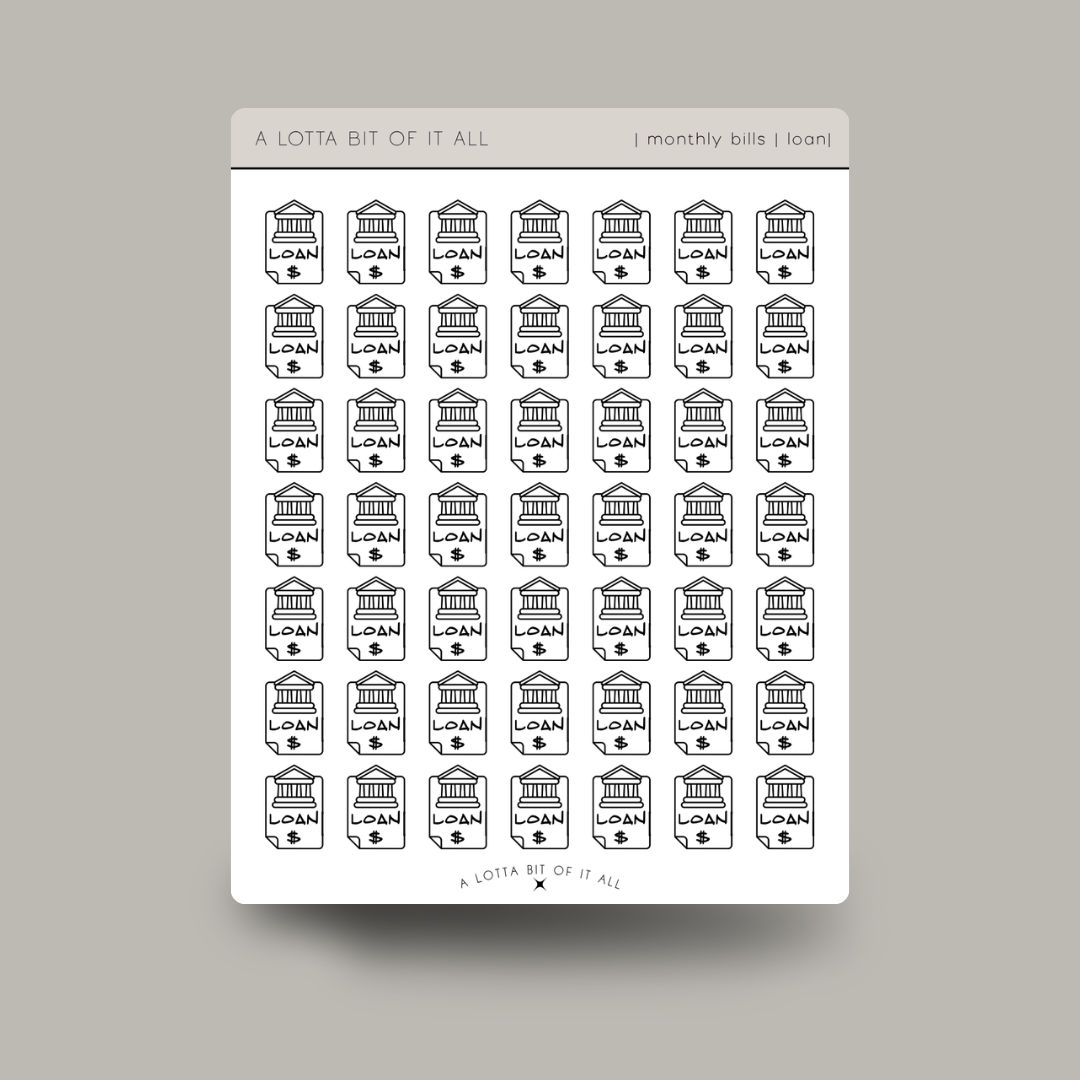 Stickers | Loan