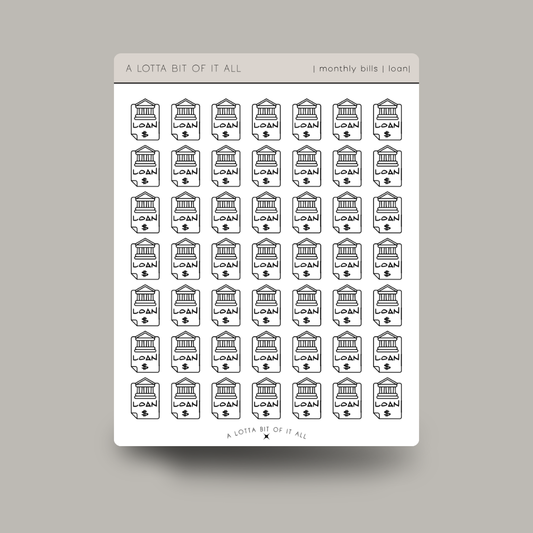 Stickers | Loan
