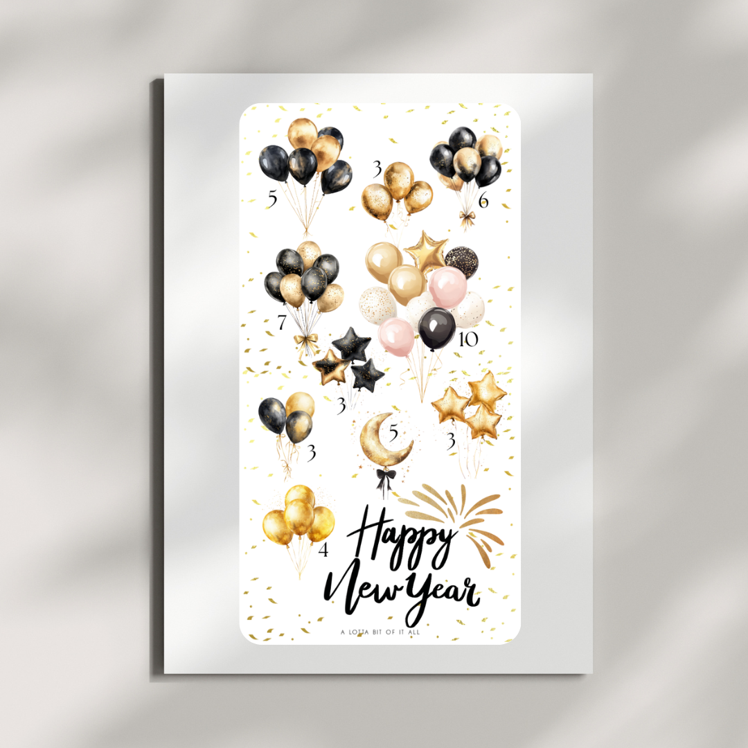 Challenge | Happy New Year | Golden