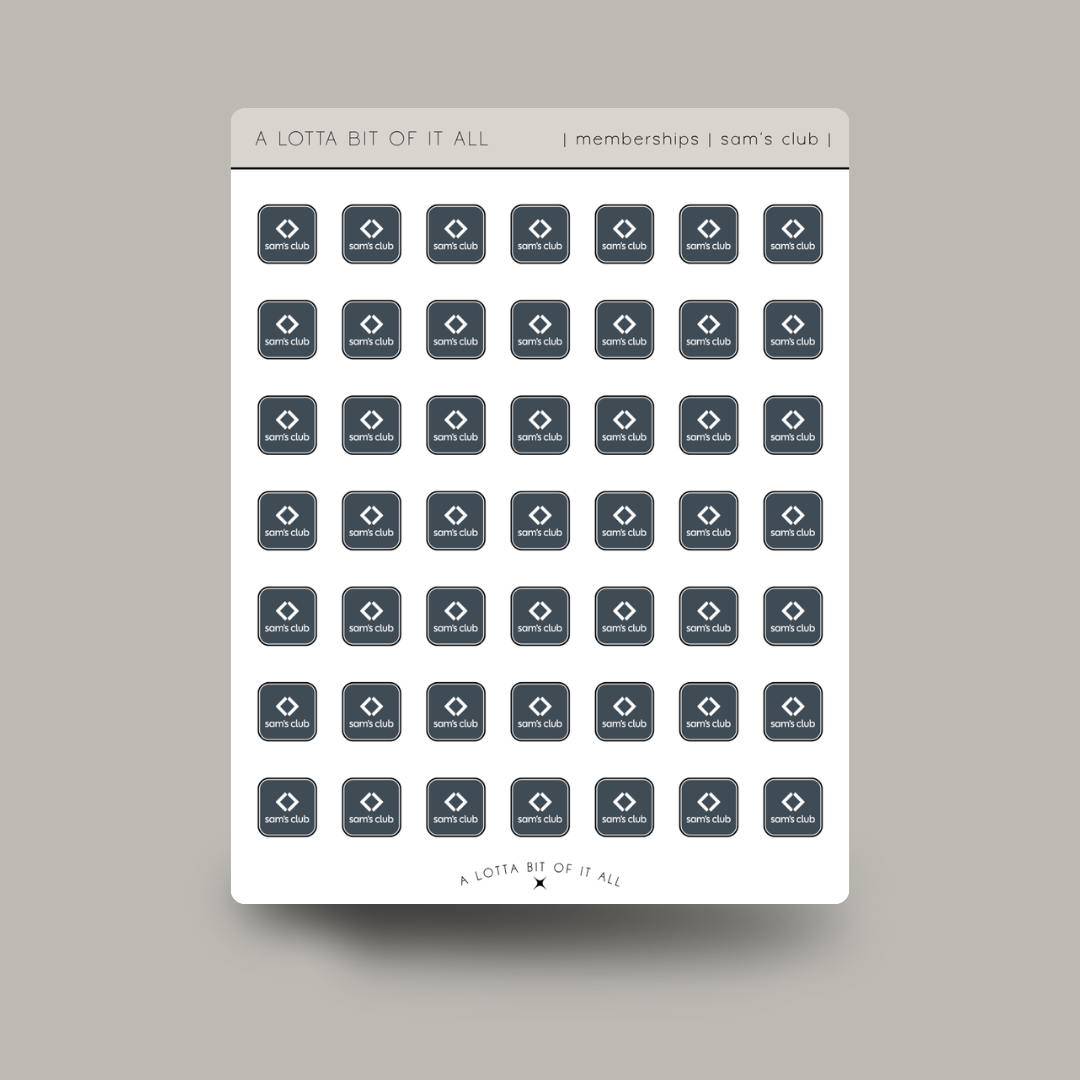 Stickers | Sam's Club